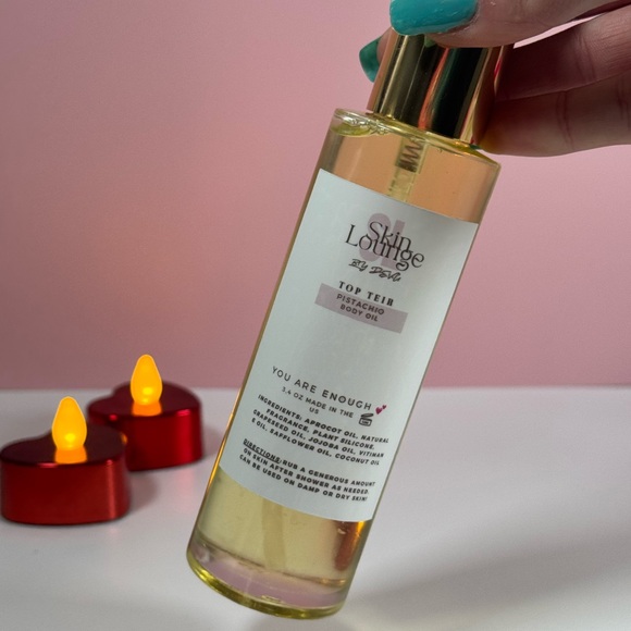 Skin Lounge by DeVu Top Tier Pistachio Body Oil Gourmand - Picture 1 of 4